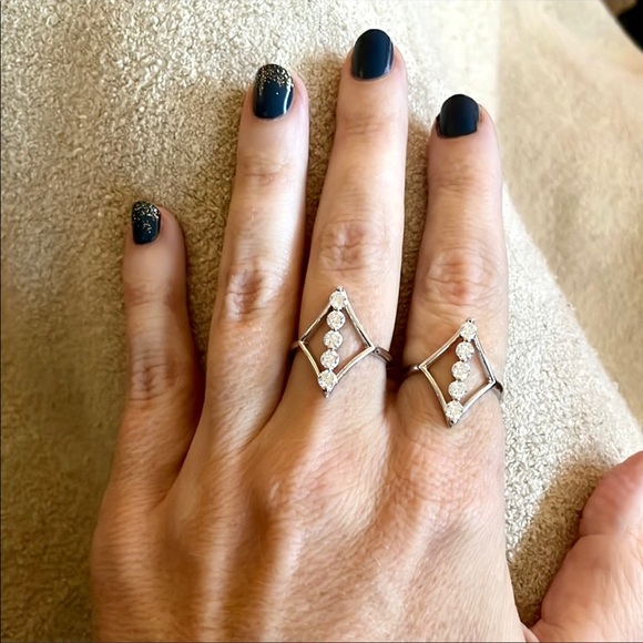 My North Star Ring - Floating Line Ring - Picture 5 of 12